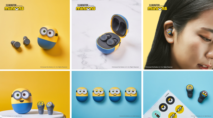 MINIONS WIRELESS EARBUDS｜IRIVER｜株式会社アユート PCパーツ・VR